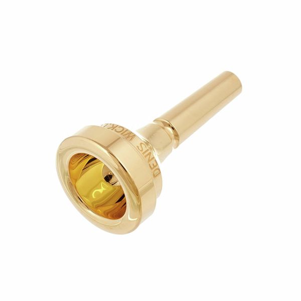 Denis Wick Classic Series Small Shank Trombone Mouthpiece - 12CS,  Gold-plated