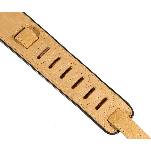Levys Piped Suede Strap 2,5" Tan