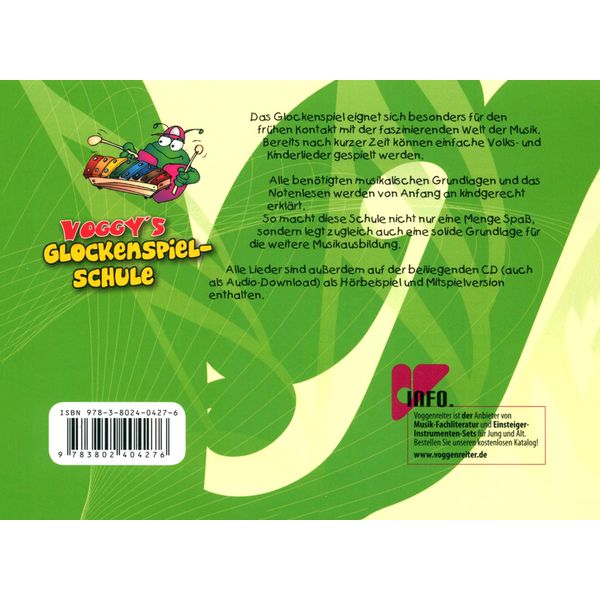 Voggenreiter Voggy's Glockenspielschule