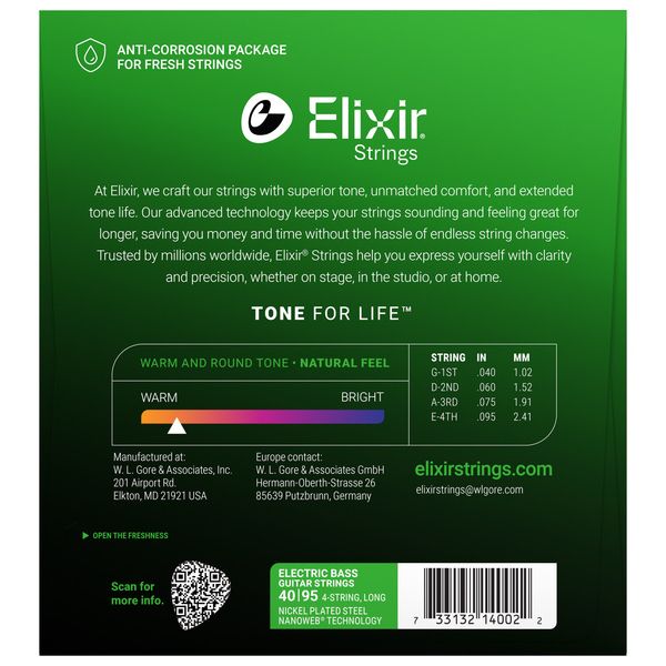 Elixir 40-125 5-String Set