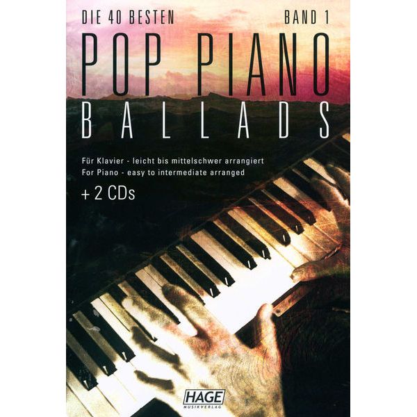 Hage Musikverlag Pop Piano Ballads 1