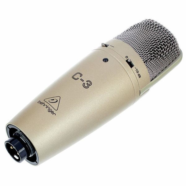 Behringer C-3 Microphone à condensateur directivités /Niere/Acht  sélectionnable
