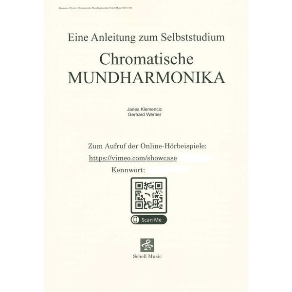 Schell Music Chromatische Mundharmonika