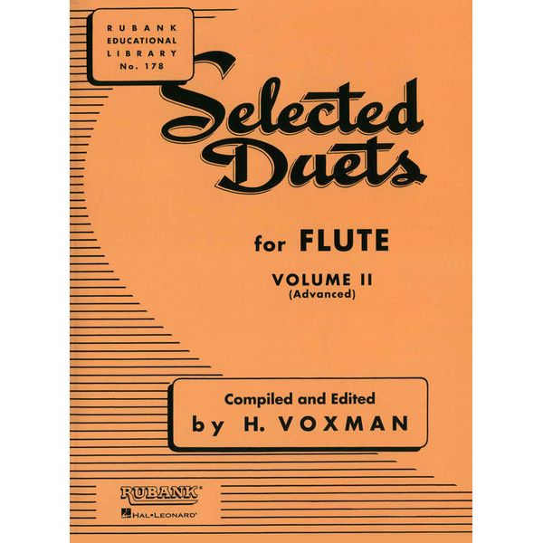 Rubank Publications Selected Duets for Flute 2