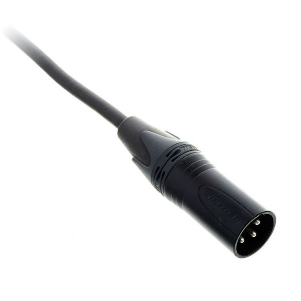 Cordial DMX Kabel XLR 5 pol, 10m Neutrik-Stecker, schwarz
