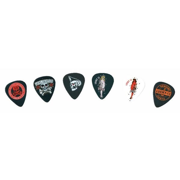 Dunlop Plectrum Lucky II 13 Pack 0,60