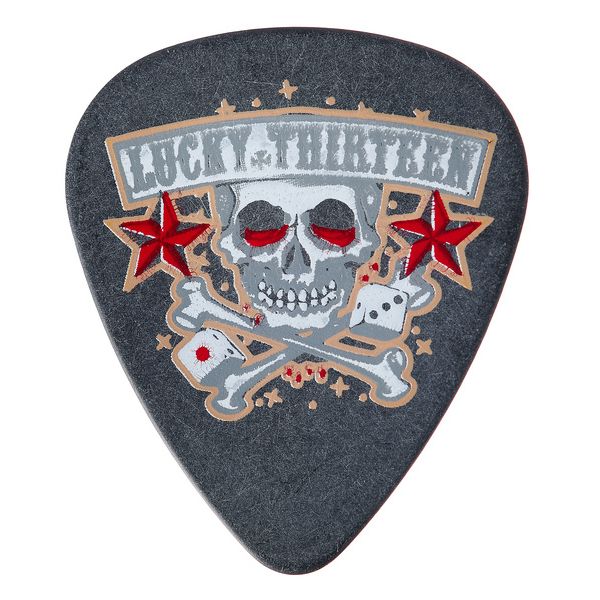 Dunlop Plectrum Lucky II 13 Pack 1,00