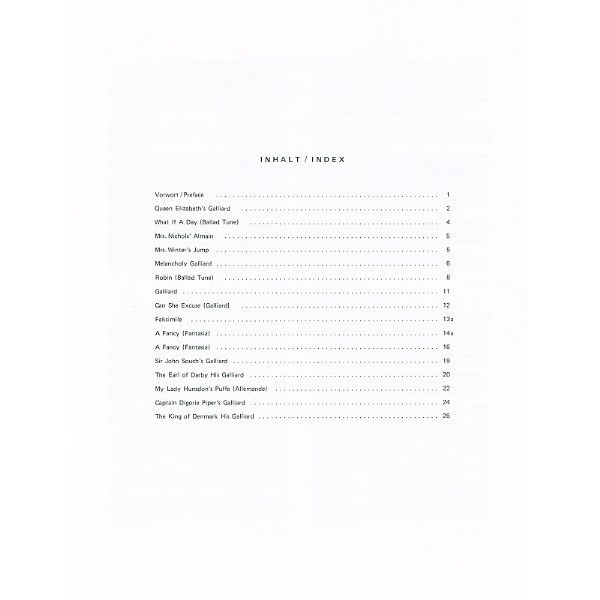 Universal Edition John Dowland Solowerke 2