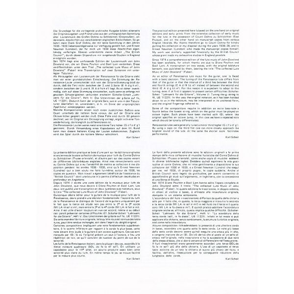 Universal Edition John Dowland Solowerke 2