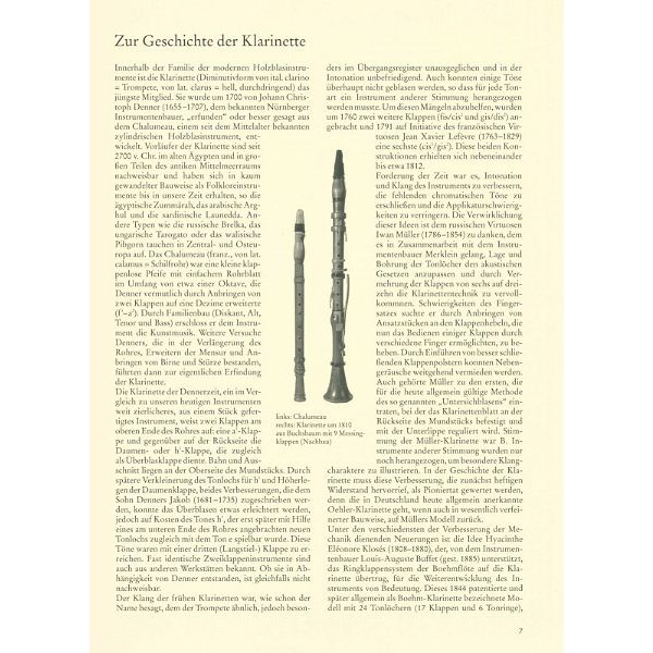 Deutscher Verlag für Musik Neue Schule für Klarinette 1