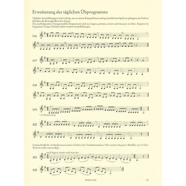 Deutscher Verlag für Musik Neue Schule für Klarinette 1