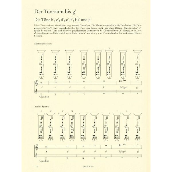 Deutscher Verlag für Musik Neue Schule für Klarinette 1
