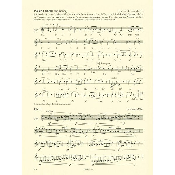 Deutscher Verlag für Musik Neue Schule für Klarinette 1