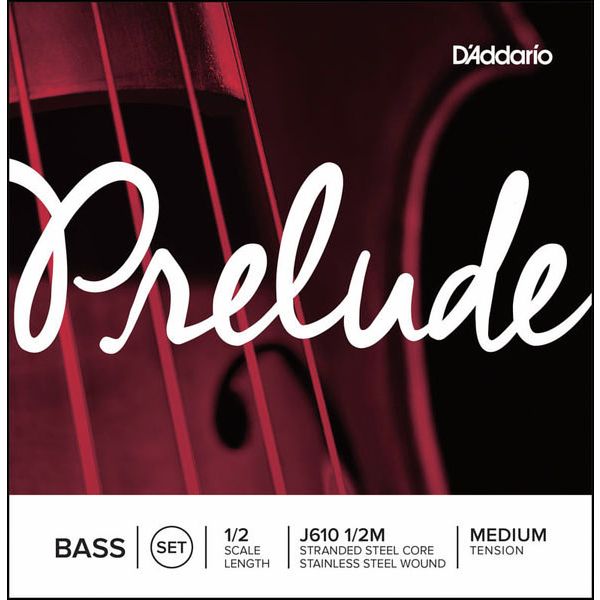 Daddario J610-1/2M Prelude Bass 1/2