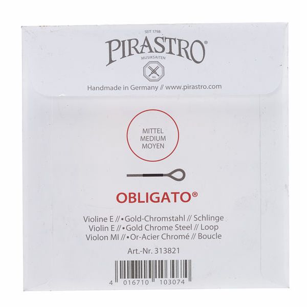 Pirastro Obligato E Violin 4/4 LP – Thomann France