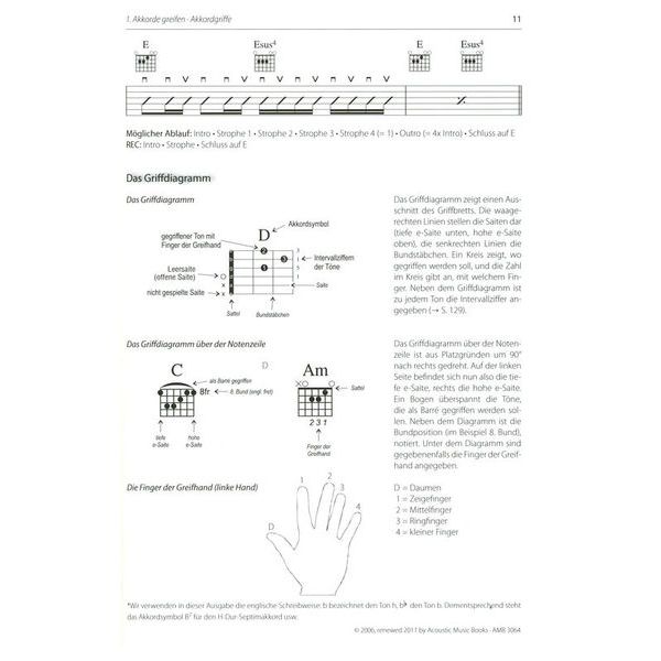 Acoustic Music Books Perfekt Songs begleiten