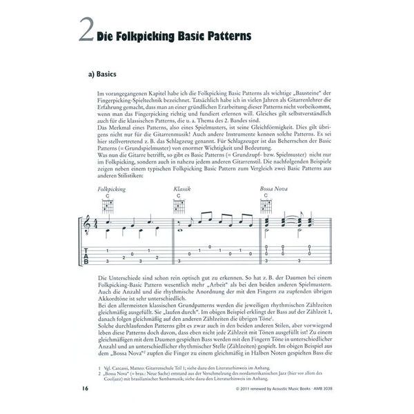 Acoustic Music Books Picking Basics