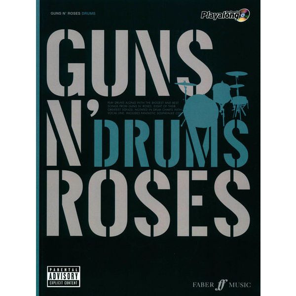 Faber Music Guns N' Roses Drums Play-Along