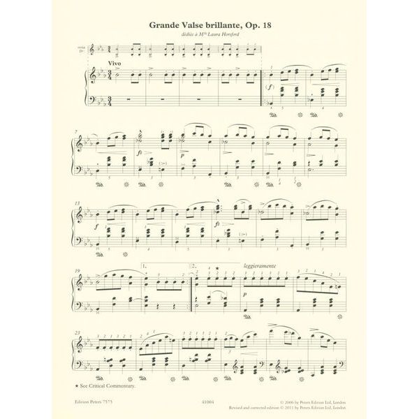 Edition Peters Complete Chopin Waltzes