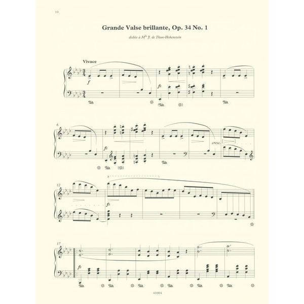 Edition Peters Complete Chopin Waltzes