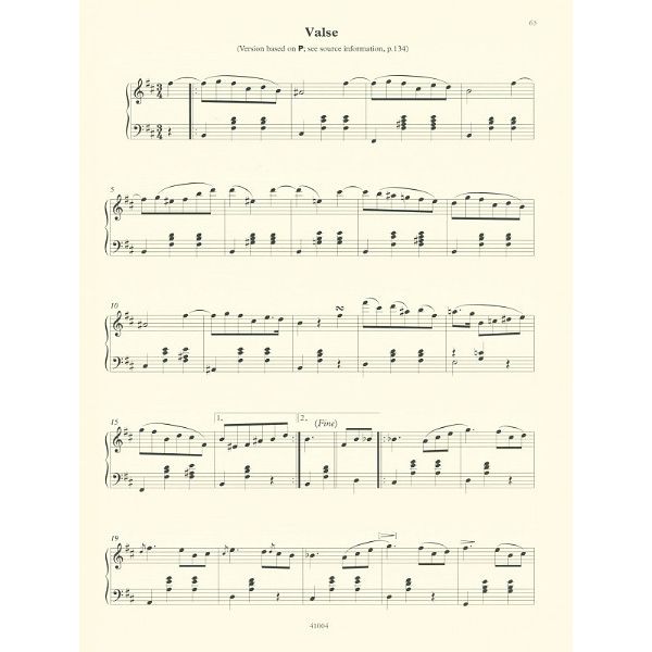 Edition Peters Complete Chopin Waltzes