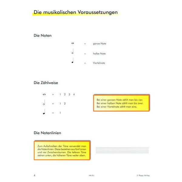 Horst Rapp Verlag Posaune lernen mit Spaß 1