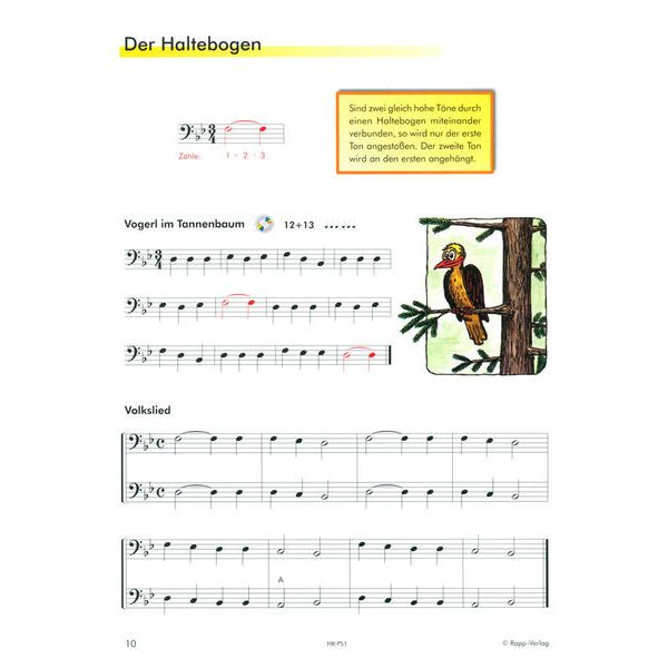 Horst Rapp Verlag Posaune lernen mit Spaß 1
