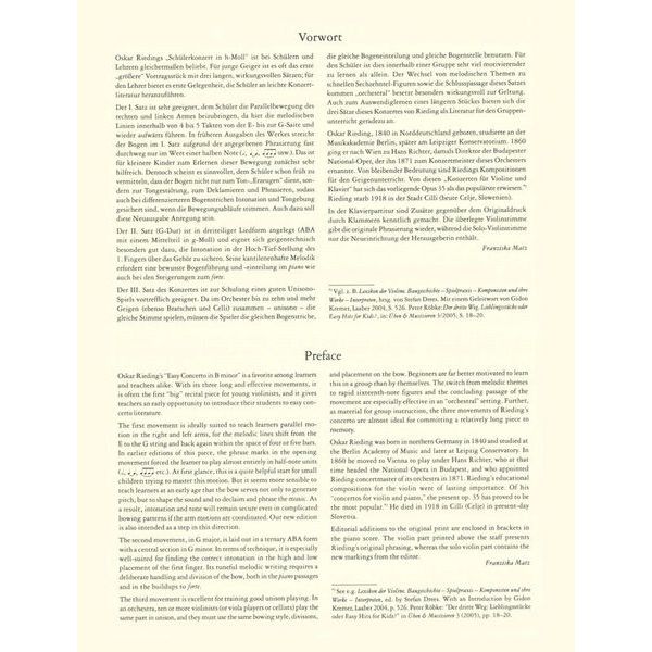 Edition Peters Rieding Konzert h-Moll op. 35