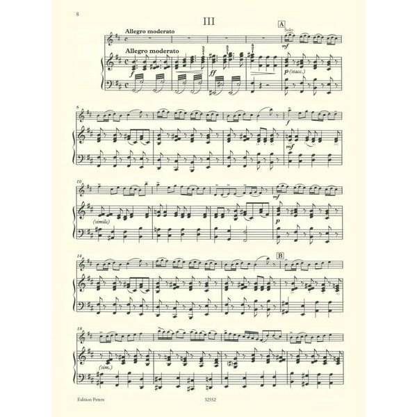 Edition Peters Rieding Konzert h-Moll op. 35