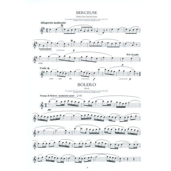 Music Sales 100 Classical Themes Flute