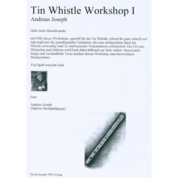 TWZ Nicole Joseph Tin Whistle Workshop 1