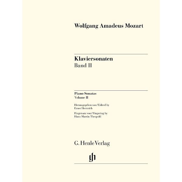 Henle Verlag Mozart Klaviersonaten 2