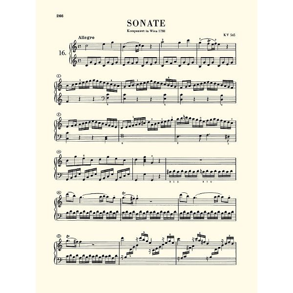 Henle Verlag Mozart Klaviersonaten 2