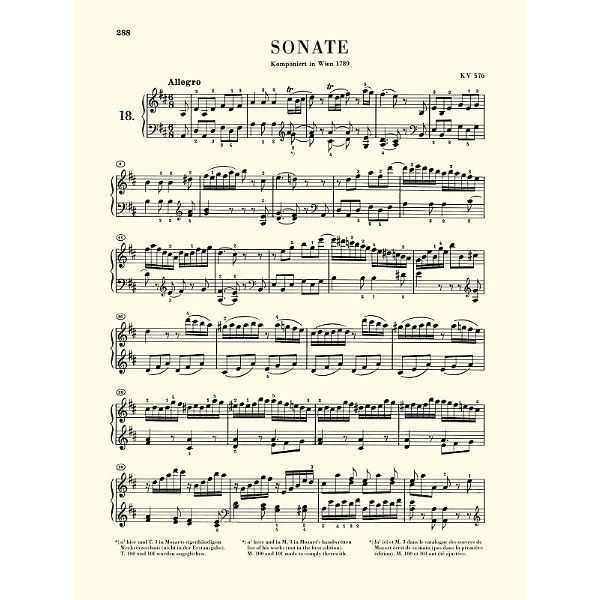 Henle Verlag Mozart Klaviersonaten 2