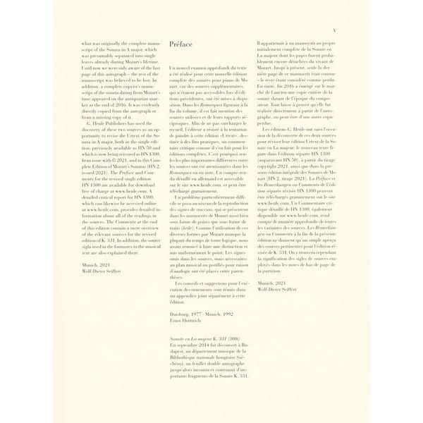Henle Verlag Mozart Klaviersonaten 2