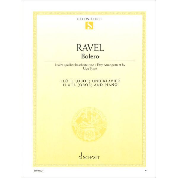 Schott Ravel Bolero Flute