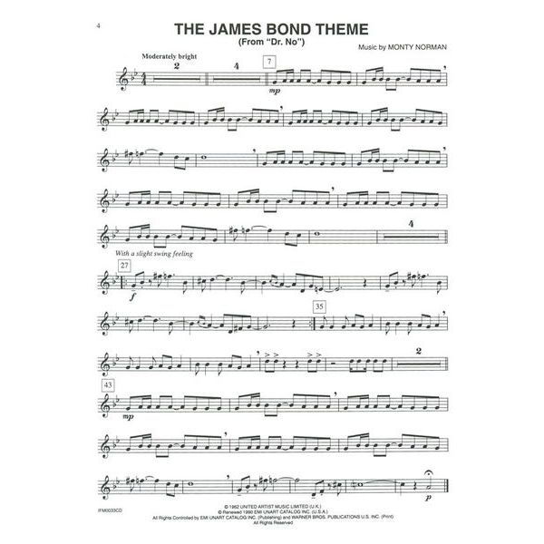 Alfred Music Publishing James Bond 007 Collection Tr
