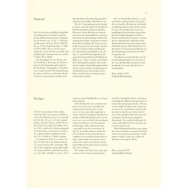 Henle Verlag Beethoven Violinsonaten 1