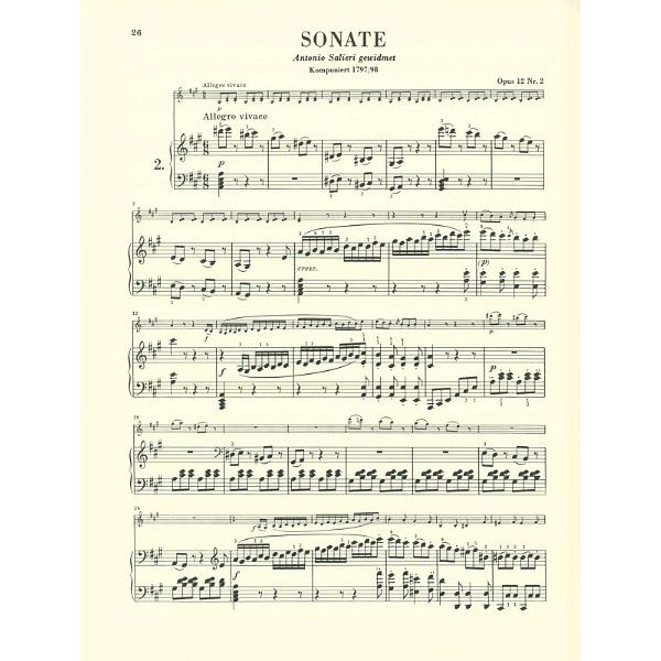 Henle Verlag Beethoven Violinsonaten 1