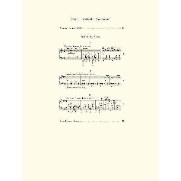 Henle Verlag Gershwin Preludes For Piano