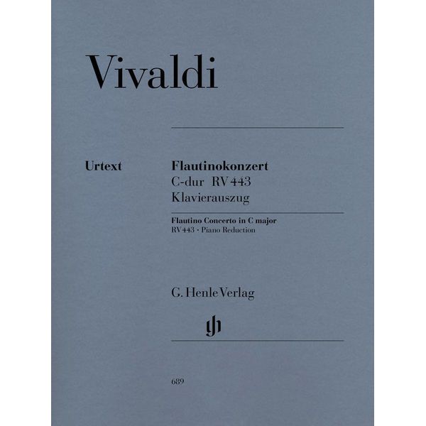 Henle Verlag Vivaldi Flautinokonzert
