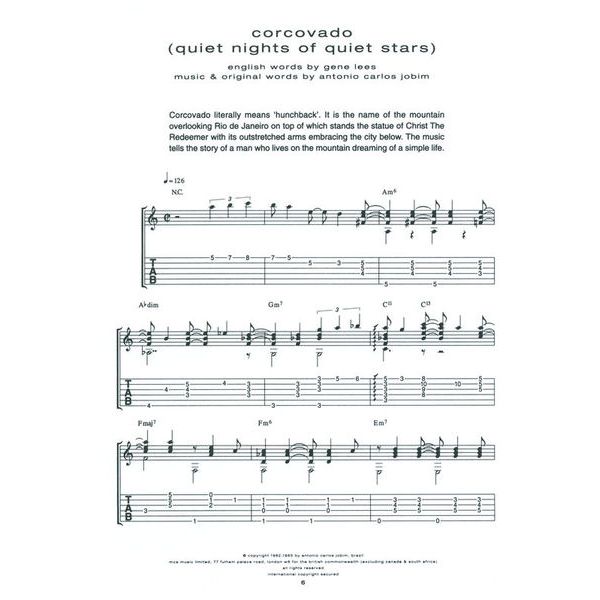 Music Sales Guitar Music of Brazil