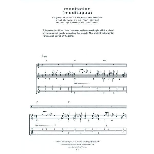 Music Sales Guitar Music of Brazil