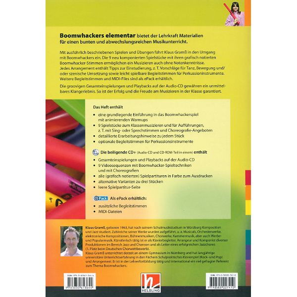 Helbling Verlag Boomwhackers Elementar 1