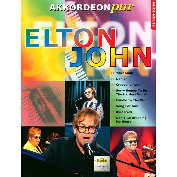 Holzschuh Verlag Akkordeon Pur Elton John