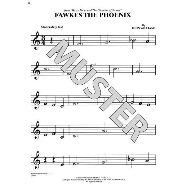 Alfred Music Publishing Harry Potter For Recorder