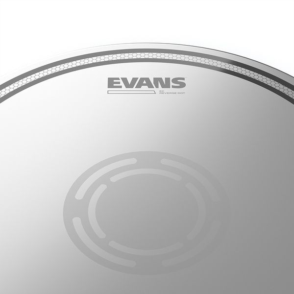 Evans 12" EC Edge Control Snare RD