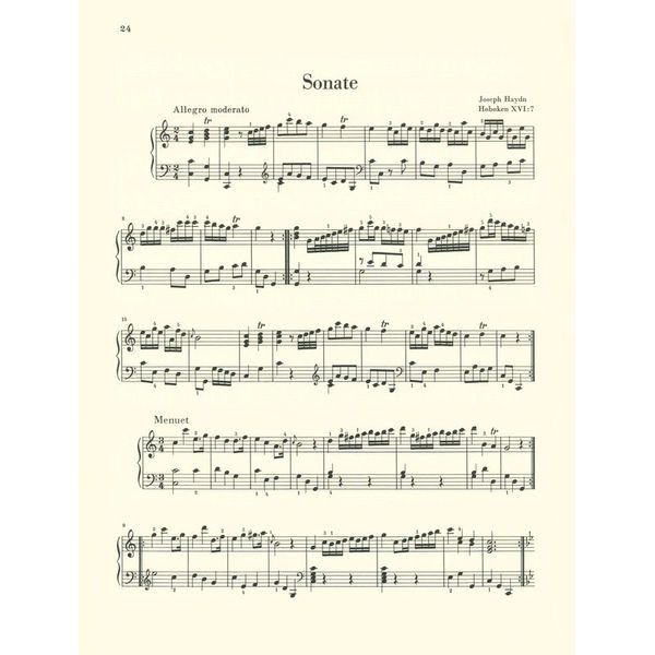 Henle Verlag Klassik und Romantik 1