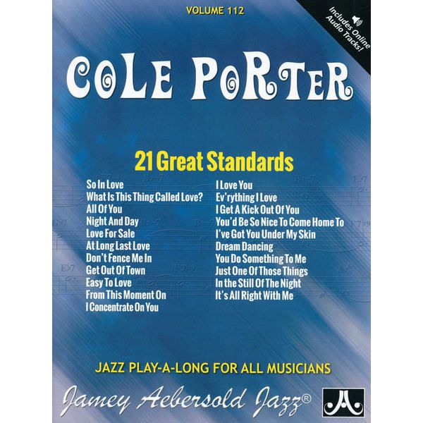 Jamey Aebersold Cole Porter 21 Great Standards – Thomann UK