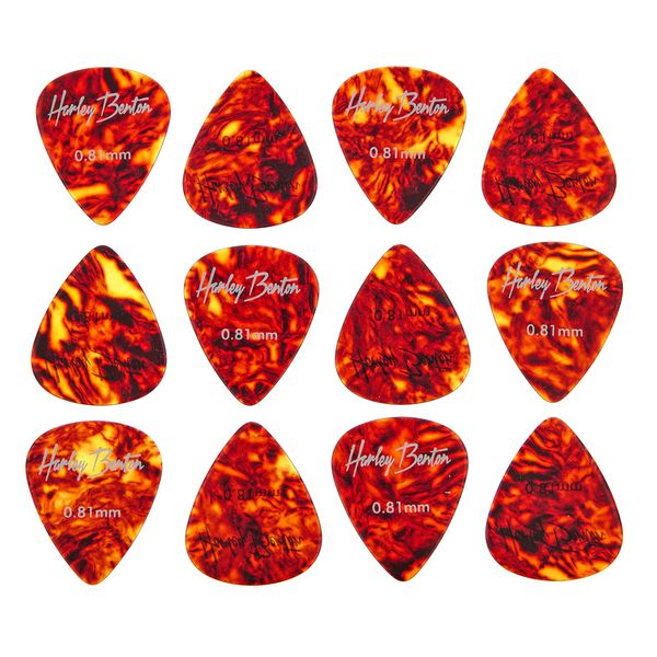 Harley Benton Celluloid Players Pick Set M